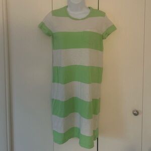 Polo Ralph Lauren Striped T-Shirt Dress pocket S